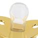 Buy Ultra-Light Gold Silicone Baby Pacifier for Newborns | Soft & Curved Design | Ideal for 0-6 Months Infants | International Shipping Available - Buy Online on GoSupps.com