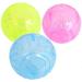 Plastic Pet Mice Jogging Ball Hamster Gerbil Rat Exercise Portable Funny Solid Hamster Running Balls Play Toys Accessory Useful and Practical Professional Design