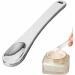 Metal Makeup Spatula Eye Cream Spatula Facial Massage Spatula Sticks | Stainless Steel Makeup Spatula Cosmetic Mixing Spatula Makeup Palette Spatula Metal Makeup Scoop Cosmetic Spatula Tool Silver - Buy Online on GoSupps.com