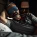 Kenllas Cyberpunk Sleep Mask for Men - Faux Suede with Mulberry Silk Lining - Buy Online on GoSupps.com