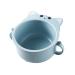 Angoily Italian Pasta Bowls Wheat Straw Bowl Cereal Bowl Rice Noodle Soup Snack Bowl Cat Design Bowls Blue Pasta Bowl