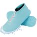 Silicone Waterproof Shoe Covers with Zipper, Upgrade Reusable Shoe Covers,Resistant Rain Boots Non-Slip Washable Travel Rain Gear Footwear Protection for Women, Men Blue XL (Women 11.5-14, Men 11-14)