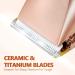 Buy Rose Gold Hair Clippers for Men - Rechargeable Electric Hair Trimmer with Adjustable Length & Ceramic Titanium Blade - Buy Online on GoSupps.com