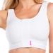Lipoelastic Pi Super Variant Postoperative Bra - Seamless Cotton Adjustable Hook & Eye Closure XL Black | International Shipping Available - Buy Online on GoSupps.com