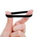 Fouews 100PCS Seamless Cotton Hair Ties for Women, Girls & Babies - Gentle Elastic Ponytail Holders for Thick, Heavy & Curly Hair - Black - Buy Online on GoSupps.com