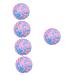 Yarnow 5st back massage ball Neck massage device Rolling ball foot massage balls for feet massage ball for the lower back of myofascial massage ball yoga ball cervical membrane fitness eva hand hand