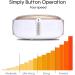Rkxkj Electrical Slimming Belt - Abdominal Massage Device with 4 Modes High-Frequency Vibration & Hot Compress for Weight Loss & Tightening - Buy Online on GoSupps.com