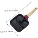 OUNONA Multi Egg Fried Egg Burger Maker Mini Wok Egg Skillet Kitchen Accessory Induction Pans Ceramic Griddle Sandwich Maker Nonstick Copper Skillet Cooking Pot Aluminum Squeezer Square - Buy Online on GoSupps.com