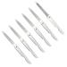 Lurrose 6pcs Foldable Stainless Steel Nail Files - Portable Double-sided Manicure Tools (Silver) - Buy Online on GoSupps.com