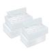 Ultra Soft Dry Wipes for Baby and Adults, 200 Count - Convenient Dispenser Pack - 11.5" x 9.25" - Disposable Dry Cleansing Cloths, Hospital Washcloths - for Cleaning, Incontinence, Facial Use 50 Count (Pack of 4)