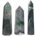 1pc Natural Aqua Agate Single Pointed Column Crystal Magic Wand Stone 400g-1550g Suitable for Home Crystals Raw Stones and Minerals Stone Mineral Specimen - Buy Online on GoSupps.com