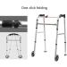 Arm Support Type Walking Aid for The Elderly to Assist Walking Device for Lower Limb Training Crutches Walking Light and Labor-Saving Adjustable Height Foldable Interesting Walking frame + seat - Buy Online on GoSupps.com