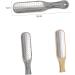 Ipetboom Foot Pedicure Tools Pedicure Tools for Foot Scraper Remover File Heel Scrubber Foot File Remover Double Sided Foot Exfoliator Stainless Steel Foot File Pedicure Accessories - Buy Online on GoSupps.com