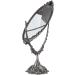 DADEA Vintage Makeup Mirror Vintage Vanity Mirror Double Sided Mirror Makeup Mirror Vintage Twosided Zinc Alloy Durable Hand Mirror for Home Bathroom Bedroom Dressing Table(Small) - Buy Online on GoSupps.com