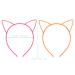Frcolor Cat Ear Headbands - 10 Plastic Hairbands for Birthday Parties & Daily Makeup Decoration - Perfect for All Ages - Buy Online on GoSupps.com