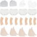 14 Pairs Metatarsal Pads Gel Toe Separator Premium Heel Grips Shoes Back Insoles Cushion Reusable Breathable Soft Forefoot Pads Ball of Foot Cushions Toe Filler Inserts