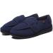 ZHENSI Men's Diabetic Cotton Slippers - Adjustable, Memory Foam, Non-Slip - 10.5 Blue - Buy Online on GoSupps.com