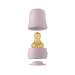 BIBS Bottle Kit - Part of Set. Mix and Match with BIBS Glass Bottles in Different Sizes Slow Flow Dusky Lilac Dusky Lilac Bottle Kit Color