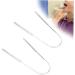 Buy Tongue Scraper Set - Stainless Steel Cleaner for Fresh Breath | U-Shaped Oral Device with Comfortable Handle - International Shipping Available - Buy Online on GoSupps.com