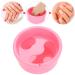 Buy Pink Durable Manicure Bowl Soaker | Nail Salon Supplies for Easy Personal Care - International Shipping Available - Buy Online on GoSupps.com