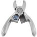 UNbit Nail Clipper Stainless Steel Mini Nail Clipper Foldable Fingernail Cutter Wide Jaw Opening Manicure Tool Anti-Splash Nail Clipper - Buy Online on GoSupps.com