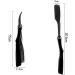 Spring Inside 74 Blades DE Razors Straight Razor Stick for Men Women Barber Shaving Blades Spring Beard Face Underarm Body (Black) - Buy Online on GoSupps.com