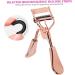Premium Eyelash Curler with Comb - Precision Metal Lash Curling Tool & 2 Refill Pads for Perfect Eye Makeup - Buy Online on GoSupps.com
