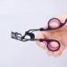 Qiuyan Black Handle Eyelash Lash Curler Handle Tools with 5 Replacement Silicone Refill Pads for Makeup Cosmetic - Buy Online on GoSupps.com