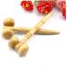 Beavorty Hand Massage Device | Anti-Aging Wooden Facial Roller & Muscle Massager | Bamboo Mini Roll Rod for Spa & Relaxation - Buy Online on GoSupps.com
