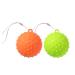 JECOMPRIS 2ST HIMILY BALL FINGER FINES MASSAGE BALL ROLLE Professional massage balls Stress Balls for adult hand grip coach Massage ball relaxation ball pebble gel medium green