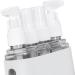 Portable Mini Pump Bottle Set for Travel - Lightweight & Convenient Essentials in Light Gray - Buy Online on GoSupps.com