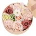 Luxury Beautiful Flora Scented Roses/Carnation Flower Bath Soap With Stem  Plant Essential Oil Flower Soap in Gift Box  Gift for Birthday/Valentine's Day/Mother's Day/Teachers' Day/Christmas Gift