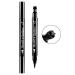 Pinkiou 2 in 1 Double-headed Liquid Eyeliner Pen Stamp - Super Slim Waterproof Smudgeproof Long Lasting Tattoo Makeup Tool (Star) - Buy Online on GoSupps.com