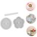 Tofficu 3 Sets 3 Coaster Mold Silicone Molds Silicone Tray Circle Tray Simple Diy Mold Crystal Epoxy Resin Whitex3pcs 16.8X16.8CMx3pcs - Buy Online on GoSupps.com