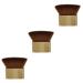 FRCOLOR Wooden Neck Duster Vintage Shaving Brush