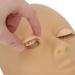 Exercise Head for Eyelash Extension Training | Silicone Training Head with 4 Interchangeable Eyes | Enhance Your Skills - Buy Online on GoSupps.com