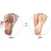 Jiahao Unisex Moisturizing Gel Socks - Spa Foot Care Anti-Dry Cracks Skin Peeling Protection (Gray & Pink) - 2 Pairs - Buy Online on GoSupps.com