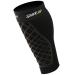 Spark Brownmed Kinetic Calf - Compression Calf Sleeve with Embedded Kinesiology Tape - Calf Brace for Running Shin Splints & Cycling - Leg Compression Sleeve for Men & Women - Large