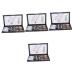 FOMIYES 4 Sets Eyebrow Powder Set Eyebrow Powder Cosmetic Lady Eyebrow Powder Makeup Brush