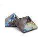 Natural Crystal Rough Natural Labradorite Quartz Stone Pyramid Crystals Polyhedron 40mm-45mm 1pc PEIQIYIN - Buy Online on GoSupps.com