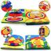 Teytoy Infant Soft Book - Montessori Educational Baby Toy | Nontoxic Fabric Touch & Feel Cloth Book for Babies, Infants & Toddlers - Buy Online on GoSupps.com