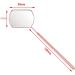 Eyelash Extension Mirror - Large Rectangle Inspection Mirror for Eyelash Extensions | Pink Eyelash Accessories - Buy Online on GoSupps.com