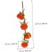 ABOOFAN Vegetables Yard Decorations Red Decoration Home D cor Simulation Vegetable Decorate Artificial - Buy Online on GoSupps.com