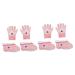 Beavorty 4 Pairs wax gloves paraffin bath liner gloves wax care insulated mitten Wax Hand Cover Beauty Hand Wax Cover Hand Feet Wax Cover feet care kit Paraffin Wax foot bath mat
