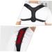 FOMIYES Black Belt Shoulder Posture Brace | Posture Trainer & Harness for Enhanced Alignment - Buy Online on GoSupps.com