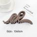 4-Piece Large Wave Hair Clips - 13cm Slip-Resistant Jaw Clips for Thick Hair | Stylish Hair Accessories for Women & Girls - Buy Online on GoSupps.com