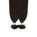 Moresoo Bonding Extensions - Real Hair Brown 1g Remy U-Tip Keratin Extensions #2 - 50g 60cm Hot Fusion Hair Extensions - Buy Online on GoSupps.com