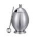 Zerodeko 1pc Stainless Steel Seasoning Jar Stainless Steel Container Household Seasoning Canister Pepper Shakers Glass Container Grass Key Covers Jar Storage Condiment Storage Box
