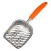 Large Metal Cat Litter Box Scoop Stainless Aluminum Alloys 13.8"*5.5"*1.8" (Orange)