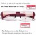 Buy Progressive Multifocal Reading Glasses - Ultralight Frameless Blue Light Blocking Readers for Men & Women Carmine 1.5X - Buy Online on GoSupps.com